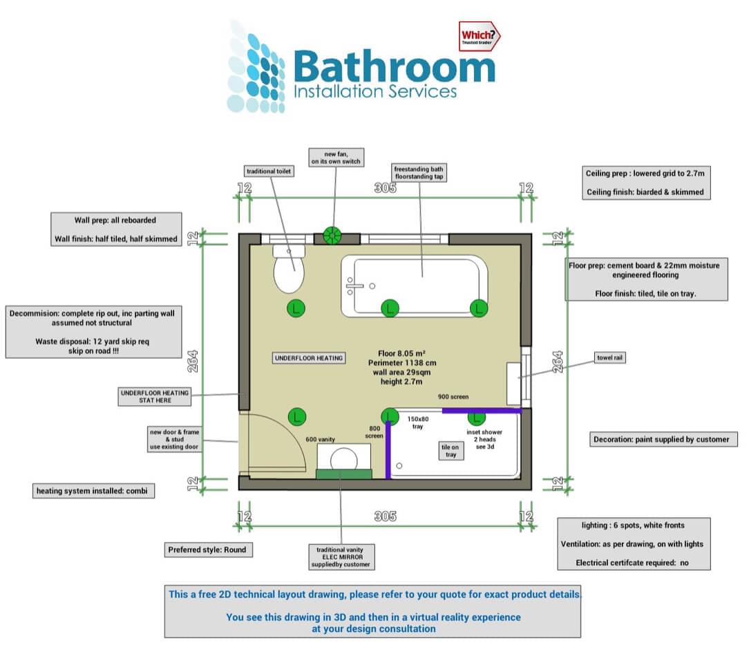 bathroom installation bathroom design detailed plan